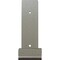 Ekena Millwork Steel Hanging Shelf Bracket, Stainless Steel 2"W x 12"D x 7"H BKTM02X12X07HSSS - alternate 2